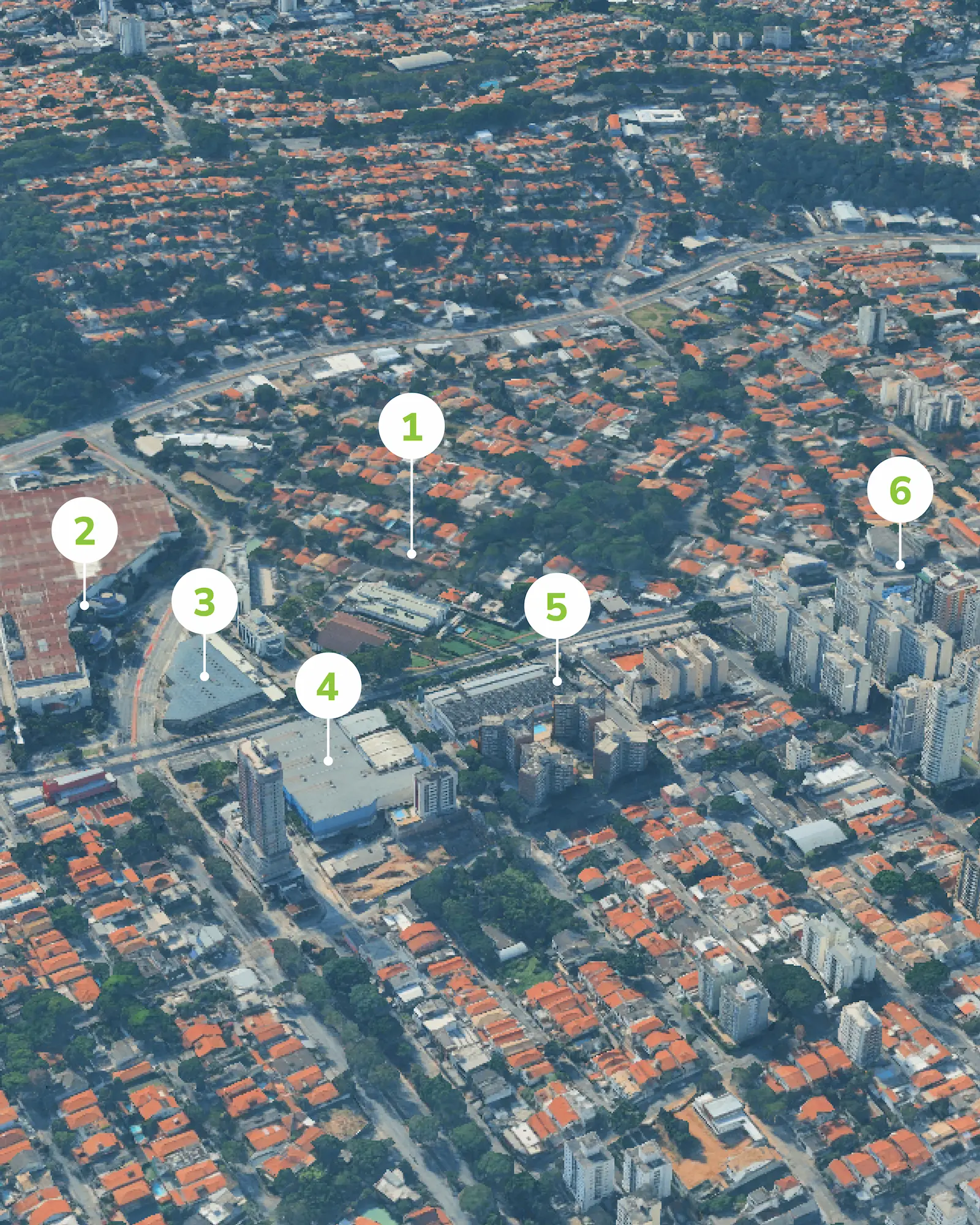 Localição do The Greens